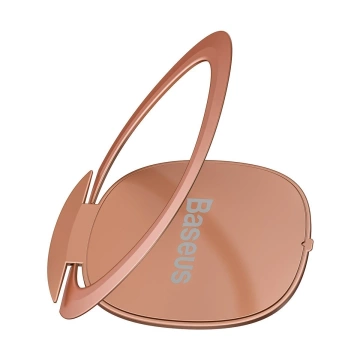 Baseus Invisible ring holder for phone (pink)
