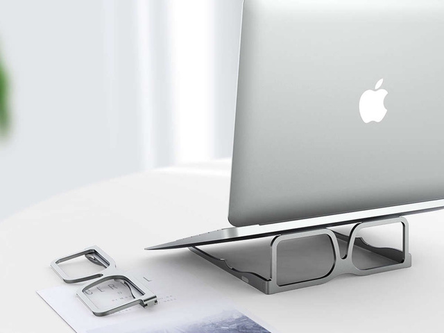 Podstawka uchwyt Alogy okulary pod Laptop tablet 15.6 cali Szary