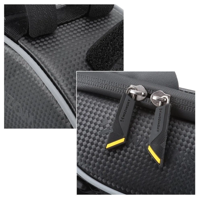 Wozinsky bicycle handlebar bag with phone case 1 l black (WBB16BK)