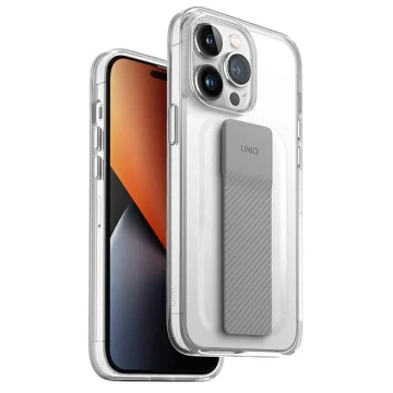 UNIQ pouzdro Heldro Mount pro iPhone 14 Pro 6,1" průhledné/průsvitné čiré