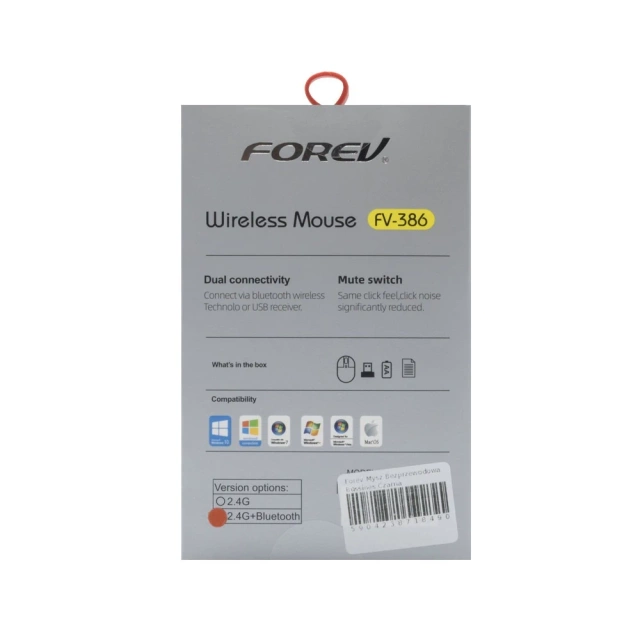 FOREV FV-386 Black USB Business Wireless Mouse