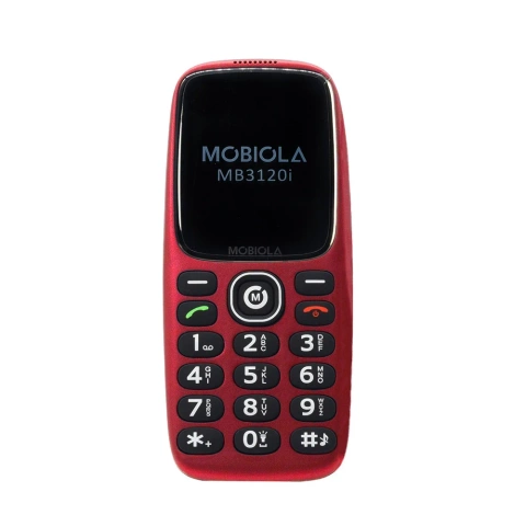 GSM phone Mobiola MB3120i Red 2G with SOS button for seniors