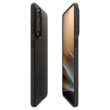Samsung Galaxy S25 Edge Spigen Liquid Air Case Black