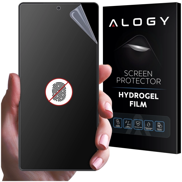 Folia "MATOWA" do Samsung Galaxy S25 Ultra Hydrożelowa Alogy HydroSkin Matte Pro™ na ekran do etui "BEZ ODCISKU PALCÓW"