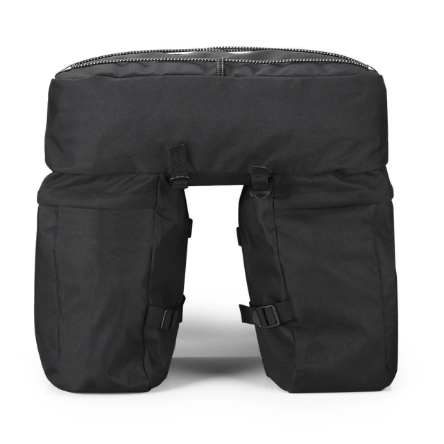 Wozinsky 60L roomy bike rack bag (rain cover included) black (WBB13BK)
