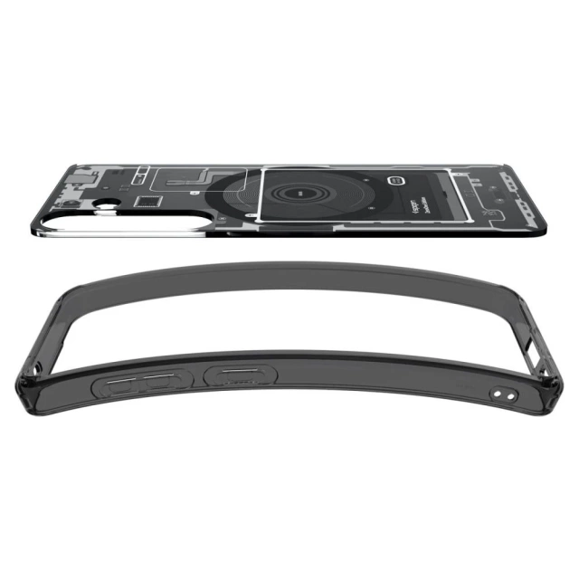 Kryt Spigen Ultra Hybrid MagSafe pro Samsung Galaxy S25, černý