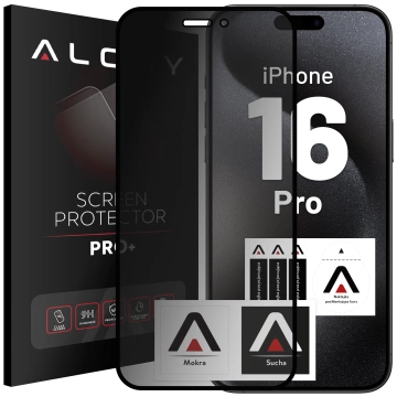 Alogy Privacy Glass tempered glass for Apple iPhone 16 Pro matte screen protector