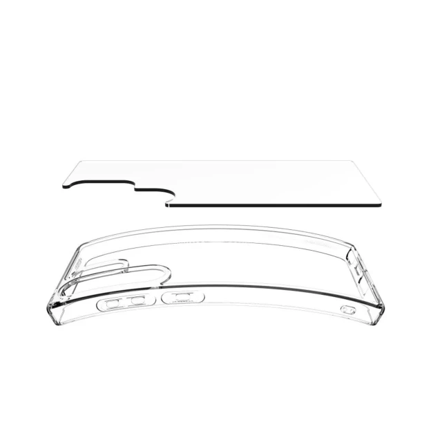 Pouzdro Spigen Ultra Hybrid Crystal Clear pro Samsung Galaxy S25 Ultra