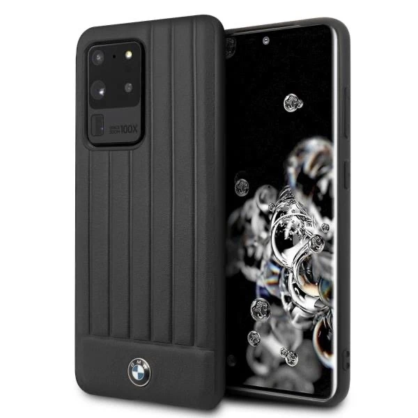 Pevné puzdro Etui BMW BMHCS69POCBK pre Samsung Galaxy S20 Ultra Signature