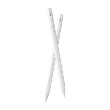 Baseus Smooth Writing 2 stylus / stylus / pero s indikátorom batérie (biely)