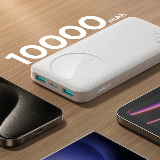 Powerbank Joyroom 10000mAh 12W 3 ports fast and safe charging