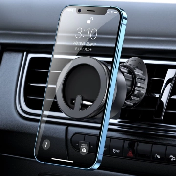 Joyroom multifunction set magnetic car holder ring phone stand black (JR-ZS294)