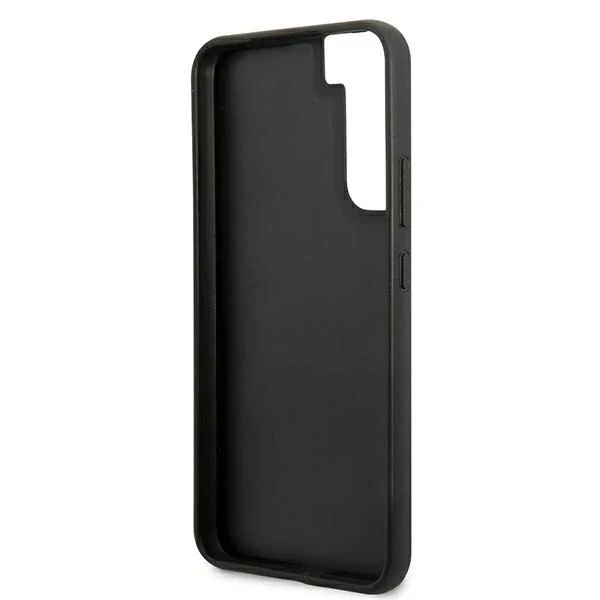 Твердий чохол Etui BMW BMHCS22MPUCARTCBK до Galaxy S22 S906 M Collection Трикутники чорний/чорний