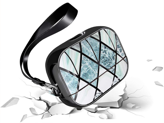 Etui ochronne 360 Alogy für Apple AirPods Pro Marble Black