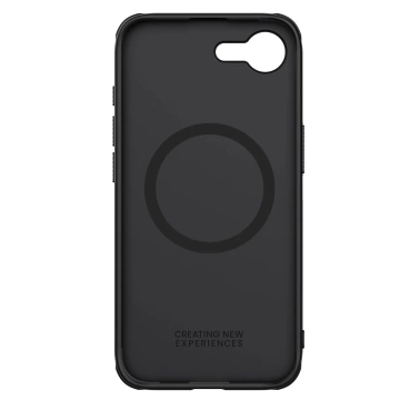 Чохол для iPhone 16e Nillkin Frosted Shield Pro MagSafe чорний