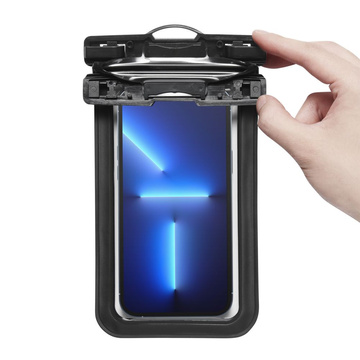 Univerzální vodotěsné pouzdro pro 6,9 Spigen A601 IPX8 Black