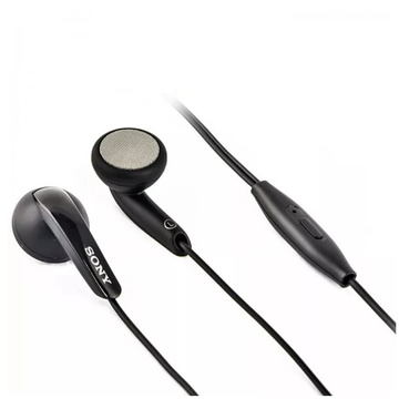 Słuchawki douszne Sony Ericsson Sony MH-410C przewodowe mini jack 3.5mm mikrofon czarne