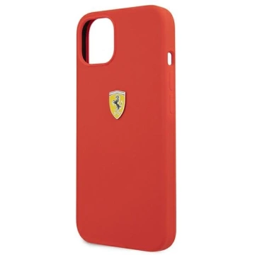 Hülle für Ferrari iPhone 13 mini 5.4" schwarz/schwarz Hardcase Silikon