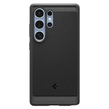 Pouzdro Spigen Rugged Armor MagSafe pro Samsung Galaxy S25 Ultra Matte Black