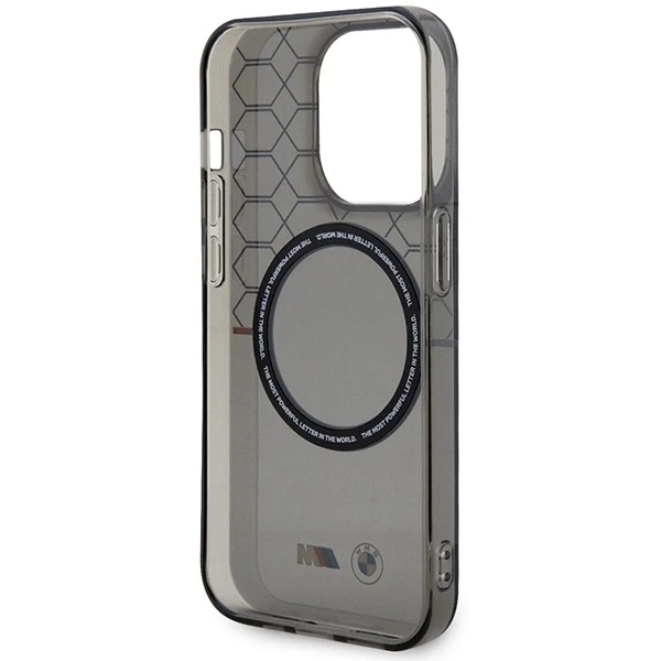 Etui BMW BMHMP14XHGPK do iPhone 14 Pro Max 6.7" hardcase Pattern MagSafe
