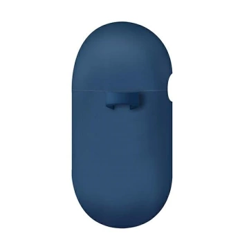 Ochranné pouzdro pro sluchátka UNIQ Nexo pouzdro pro Apple AirPods 3 Ear Hooks Silikonová modrá/modrá