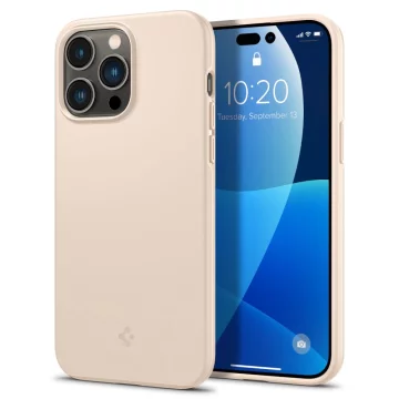Etui Spigen Thin Fit pre Apple iPhone 14 Pro Sand Beige