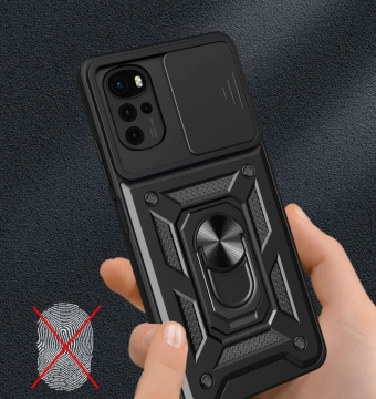 Camshield pro motorola moto g22 / e32 / e32s černý
