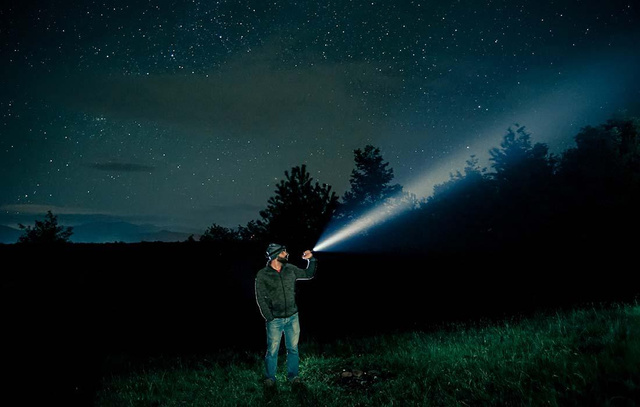 Flashlight Superfire S11-X, 700lm, USB