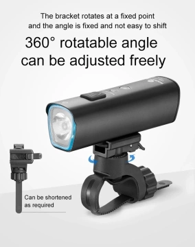 Rockbros V9M-1000 přední světlo na kolo 1000lm - černé