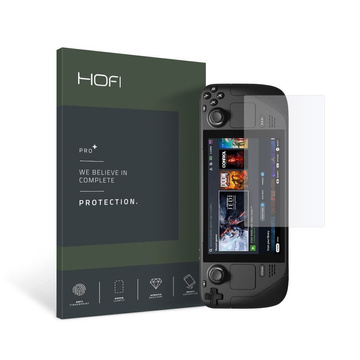 Hofi Glass Pro tempered glass for Steam Deck Clear