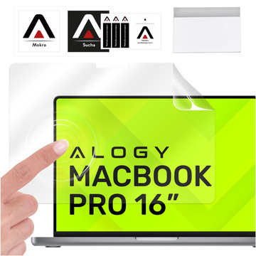 Matte Screen Protector Film for MacBook Pro 16 2023 2021 Alogy Screen Protect Film