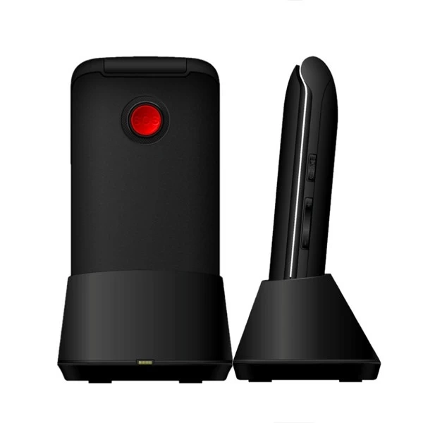 GSM-Telefon Mobiola MB610 Schwarz 2G Flip für Senioren