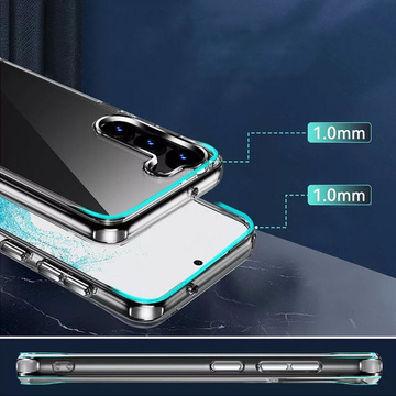 Alogy Hybrid Clear Case pro Samsung Galaxy S23 Plus Transparent