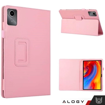 Pouzdro pro Lenovo Tab M11 10,95" TB330FU/TB330XU/TB331FC Kryt na tablet Flip Cover Pouzdro Alogy Pink