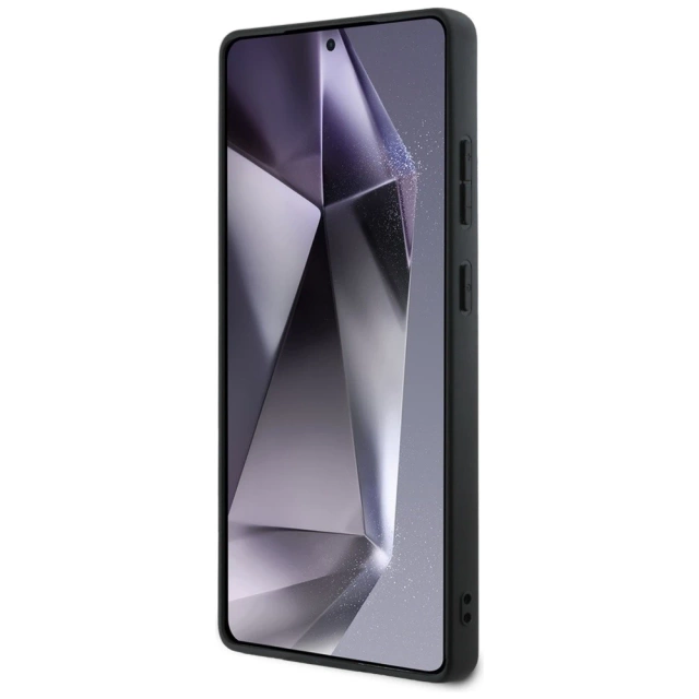 Etui Guess 4G Flowers Print MagSafe do Samsung Galaxy S25 Ultra Czarny