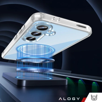 Чохол для Apple iPhone 16 Pro Max Alogy Anti-Shock Hybrid Case for MagSafe Transparent