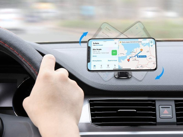 Magnetický držák do auta Earldom 360 pro kokpit EH70 Black