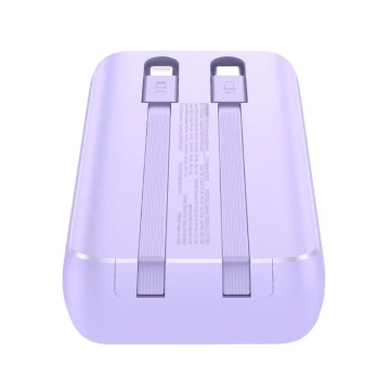 Powerbank Joyroom JR-PBC06 30W 10000mAh USB-C Lightning Fioletowy