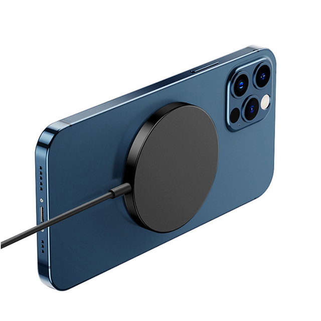 TECH-PROTECT QI15W-A30 MAGNETISCHES MAGSAFE KABELLOSES LADEGERÄT SCHWARZ