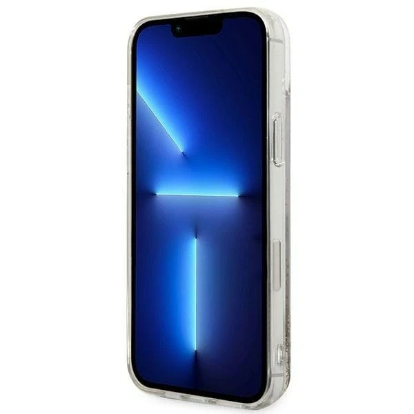 Etui Guess GUOHCP14MGLHFLGO für Apple iPhone 14 Plus 6,7" złoty/gold Hardcase Glitter Charms