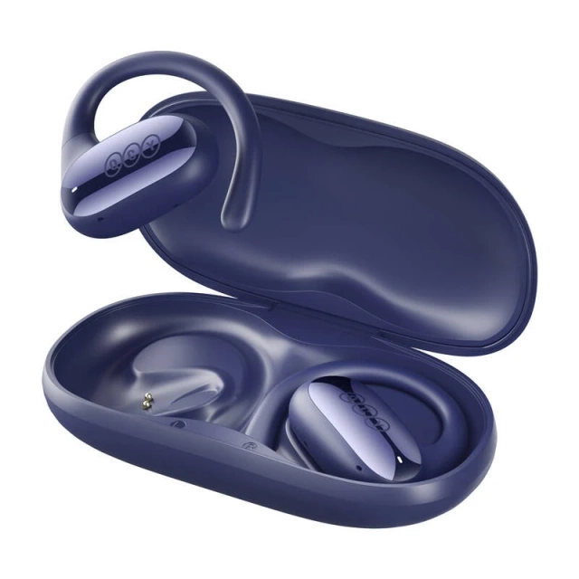 Słuchawki QCY T30 Crossky GTR2 Bluetooth, 28h, IPX5, Mikrofon ENC – Niebieskie