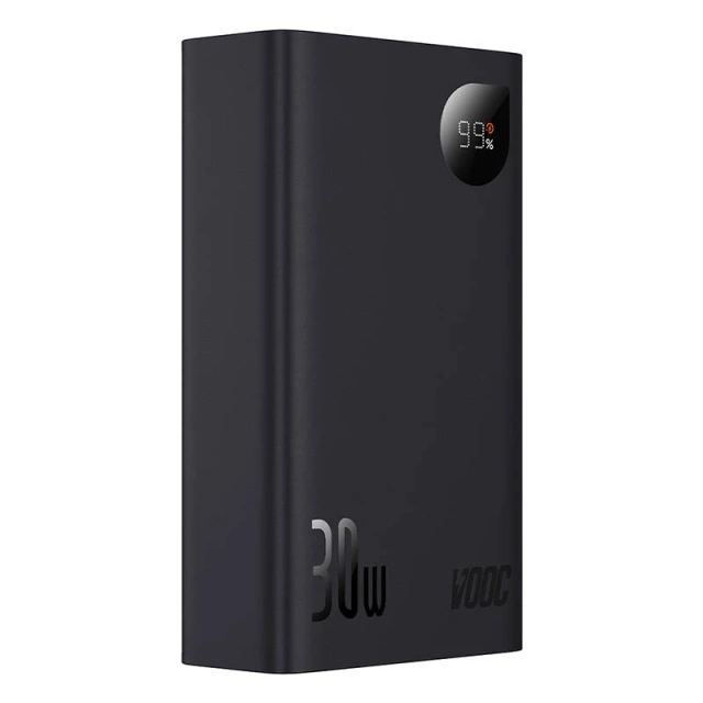 Baseus Adaman 2 Powerbank, 20000mAh, 30W, 3xUSB, USB-C (чорний)
