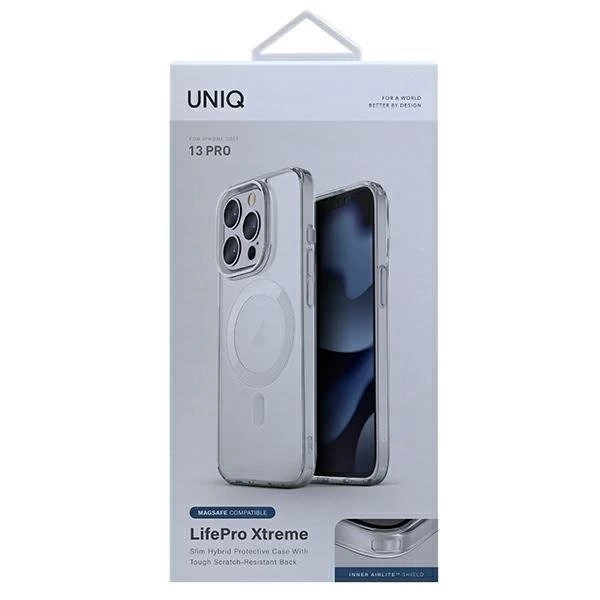 UNIQ puzdro LifePro Xtreme iPhone 13 Pro / 13 6,1" priehľadné / krištáľovo čisté MagSafe