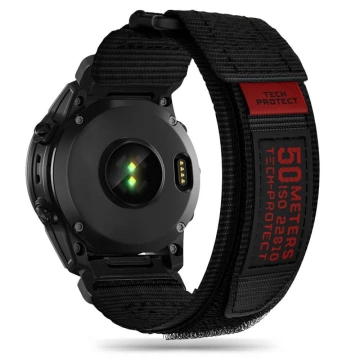 Nylonový pásek do Garmin Fenix ​​3 / 5x / 3h / 5x plus / 6x / 6x pro / 7x Black