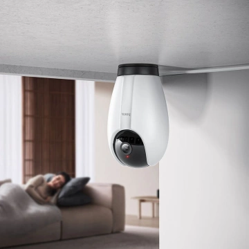 HOCO D6 Full HD внутрішня Wi-Fi камера, ІЧ-підсвічування, детектор руху