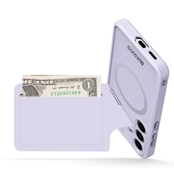 Чохол Dux Ducis Rafi ll Mag для Samsung Galaxy S24 - фіолетовий