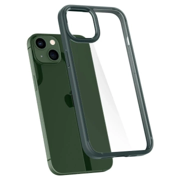 Etui na telefon Spigen Ultra Hybrid do iPhone 13 Midnight Green