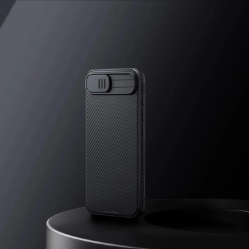 Ochranný kryt Nillkin CamShield Pro MagSafe pro iPhone 16e, černý