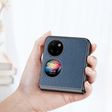 Чохол Dux Ducis Fino покритий нейлоновим матеріалом Huawei P50 Pocket blue