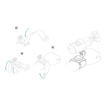 PGYTECH Handgelenk- und Handhalterung für DJI Osmo Pocket / Pocket 2 und Action-Kameras (P-18C-024)